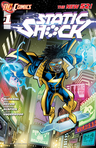 Static Shock #1-8 (2011-2012) Complete