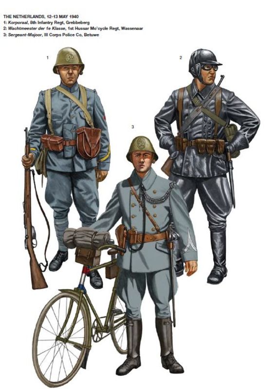 Ejército holandés, 12-13 de mayo de 1940