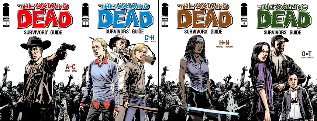 The Walking Dead Survivors Guide #1-4 (2011) Complete