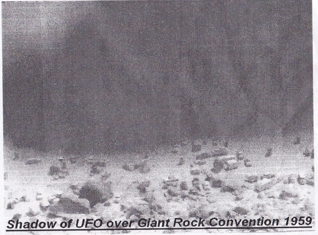 UFO shadow over Giant Rock May 24 1959