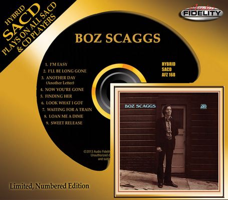 Boz Scaggs - Boz Scaggs (1969) [2013, Audio Fidelity Remastered, CD-Layer + Hi-Res SACD Rip]