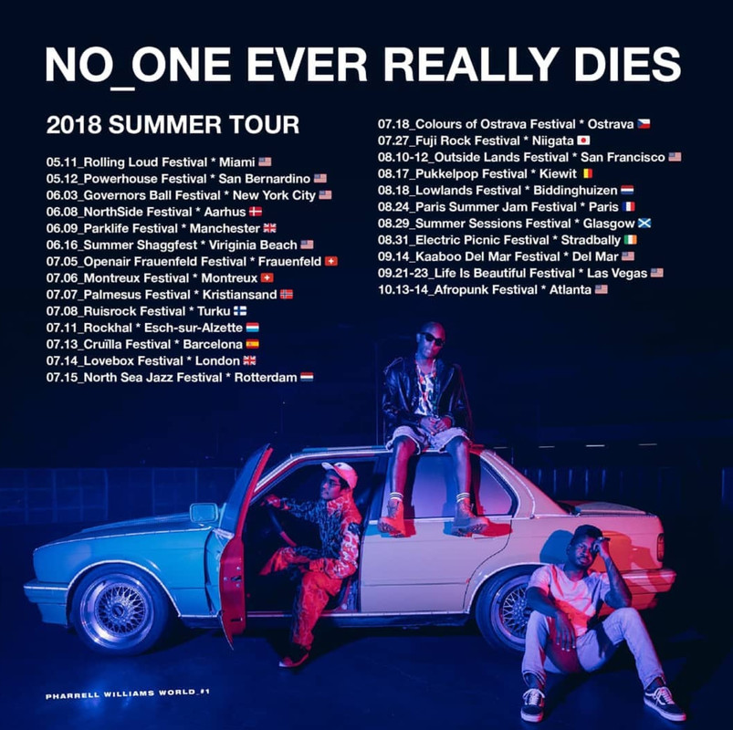 N*E*R*D Tour Dates !