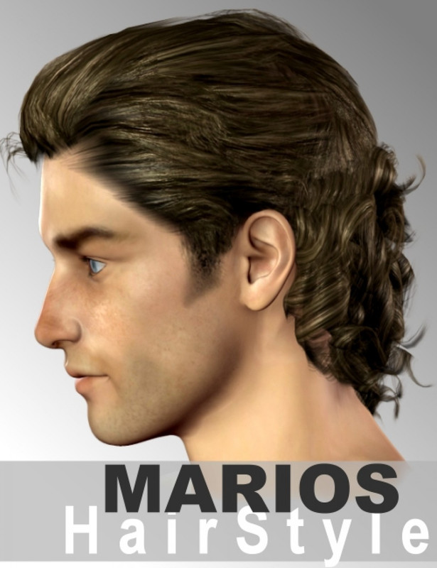Marios Hair 2023 - Free Daz 3D Models