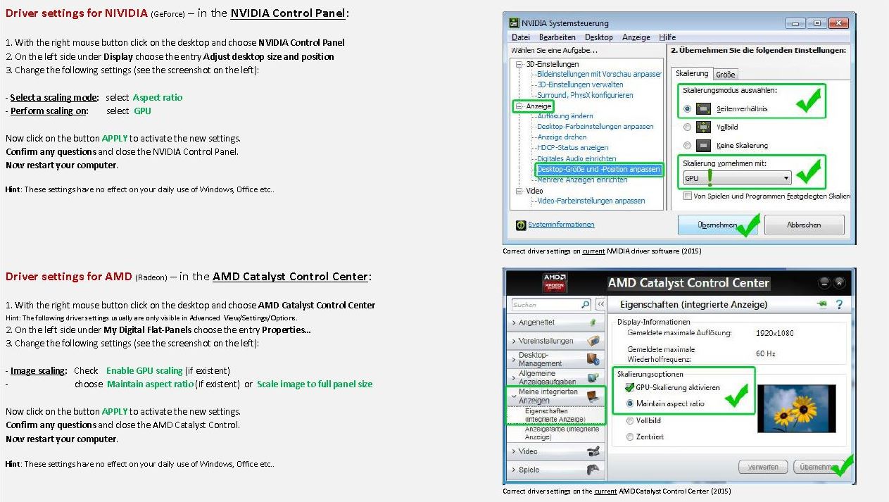 nvidia adjust desktop size and position