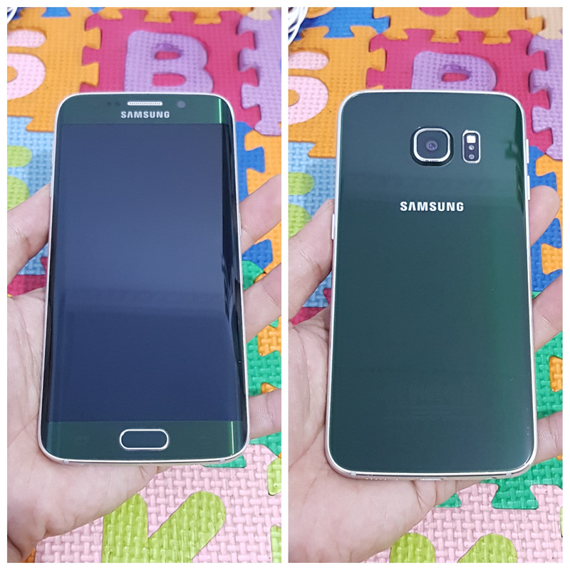 Sell Samsung Galaxy S6 Edge Green 128Gb Fullset Sein bisa tt