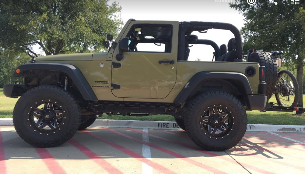 Hard to find 2013 Commando Green 2 door Build | Jeep Wrangler Forum
