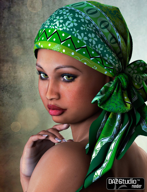 The Face of Africa Skin Set 1 for Dawn (DAZ Studio)