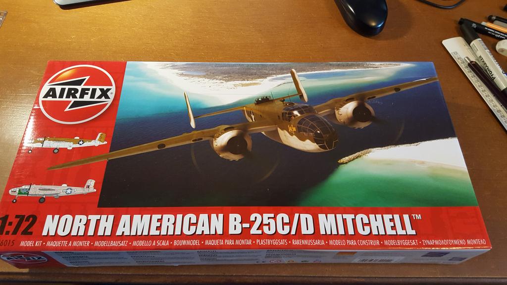 Airfix North American B-25C/D Mitchell 1/72 New Tool - The Unofficial Airfix  Modellers' Forum