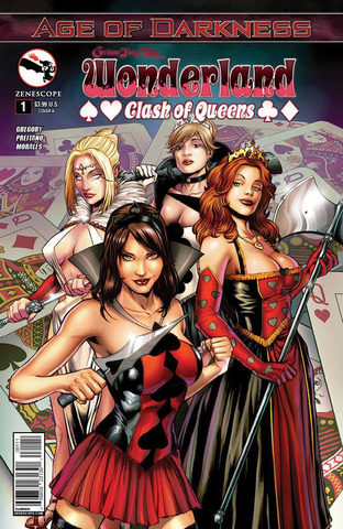 Grimm Fairy Tales Presents Wonderland Clash Of Queens #1-5 (2014) Complete