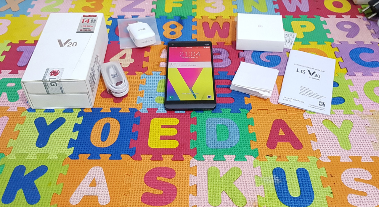 Sell LG V20 Black Dualsim Fullset Indo Bisa tt