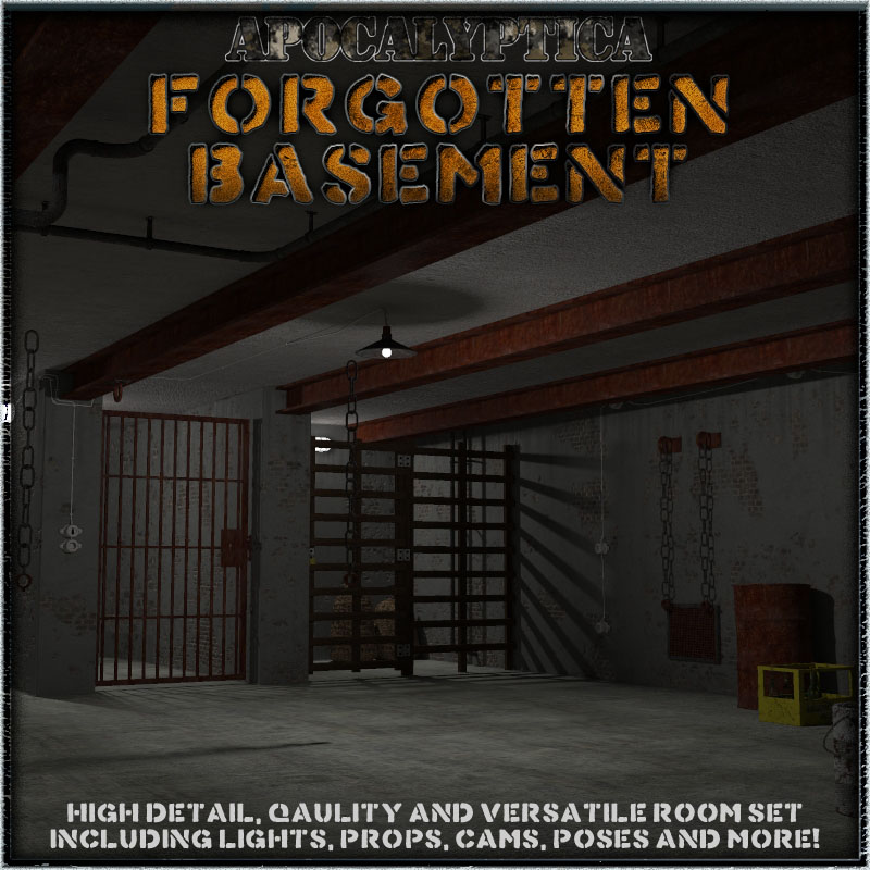 Forgotten Basement by 3-D-C