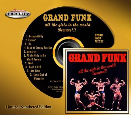 Grand Funk - All The Girls In The World Beware!!! (1974) [2017, Audio Fidelity Remastered, CD-Layer + Hi-Res SACD Rip]