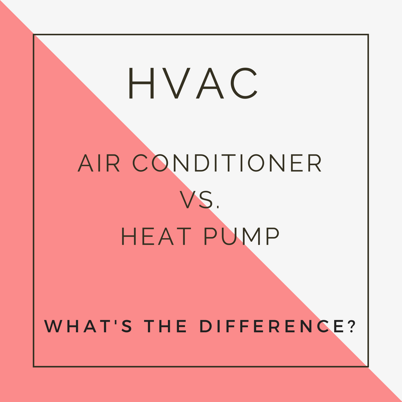 AIR CONDITIONER AND HEAT PUMP- WHAT IS THE DIFFERENCE?