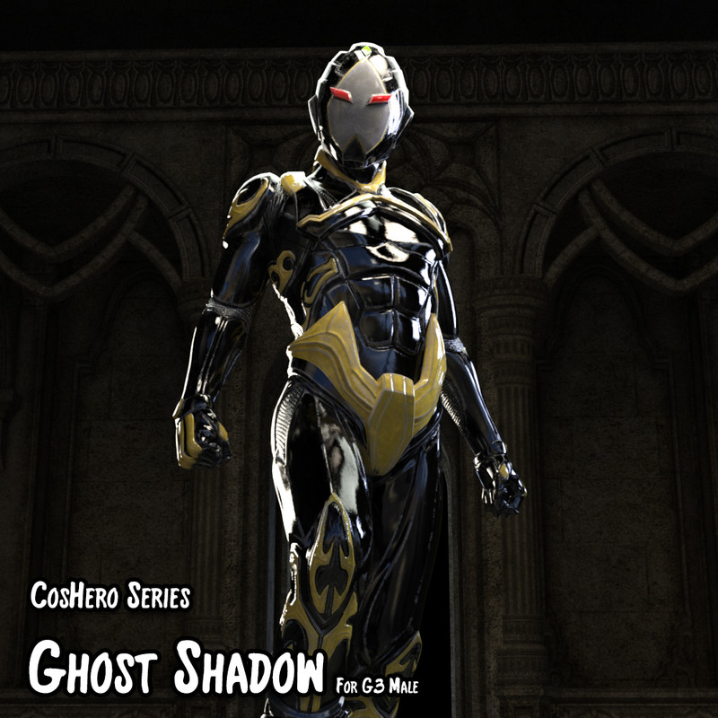 CosHeroSeries – GhostShadow Cloth Suit For G3 Male