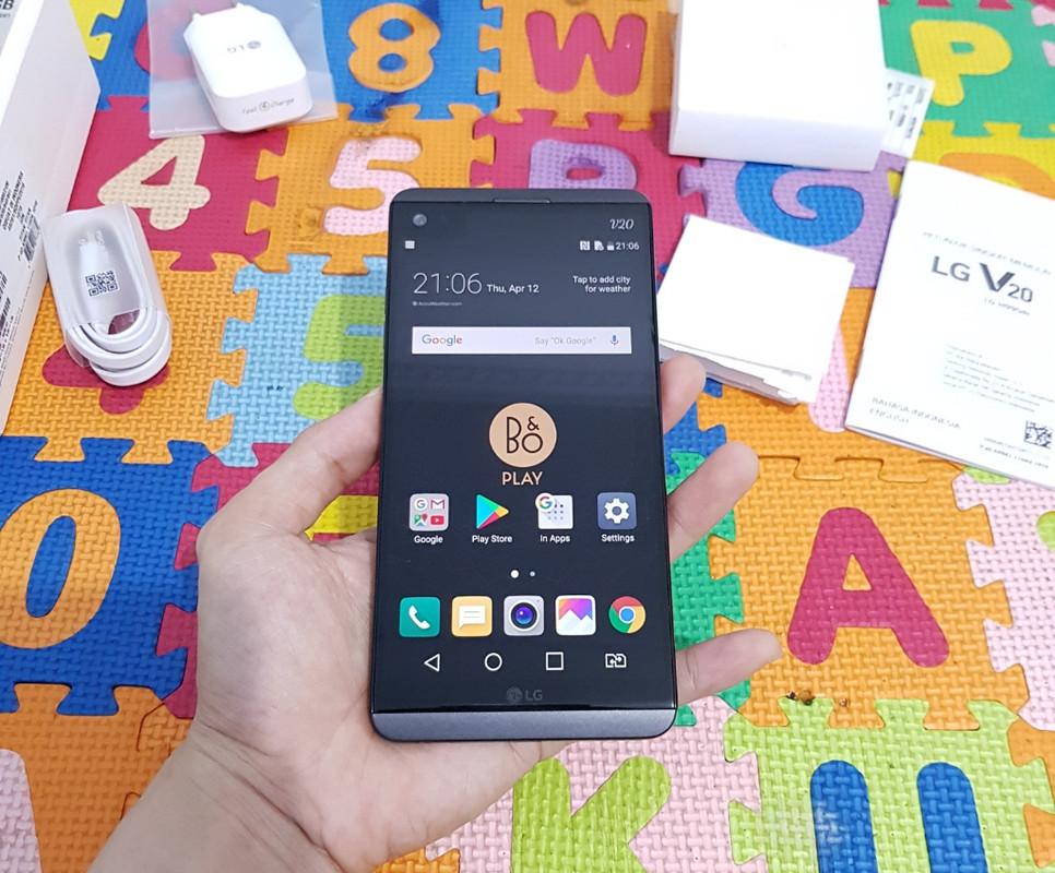 Sell LG V20 Black Dualsim Fullset Indo Bisa tt