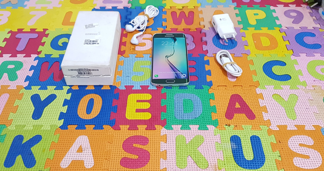 Sell Samsung Galaxy S6 Edge Green 128Gb Fullset Sein bisa tt