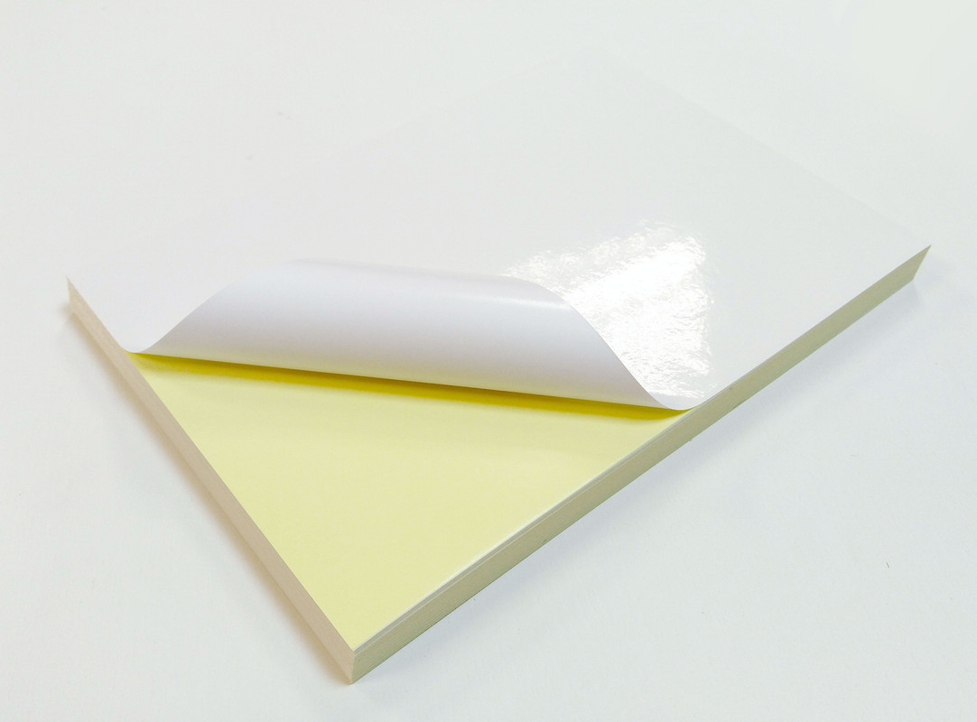 A4 White MATT GLOSS Self Adhesive Sticker Paper Sheet Sticky Address Label