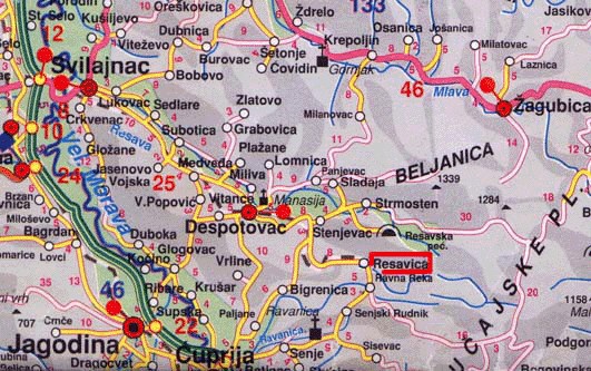 despotovac mapa srbije Putovanja u srcu • Pogledaj temu   Resavska pećina despotovac mapa srbije
