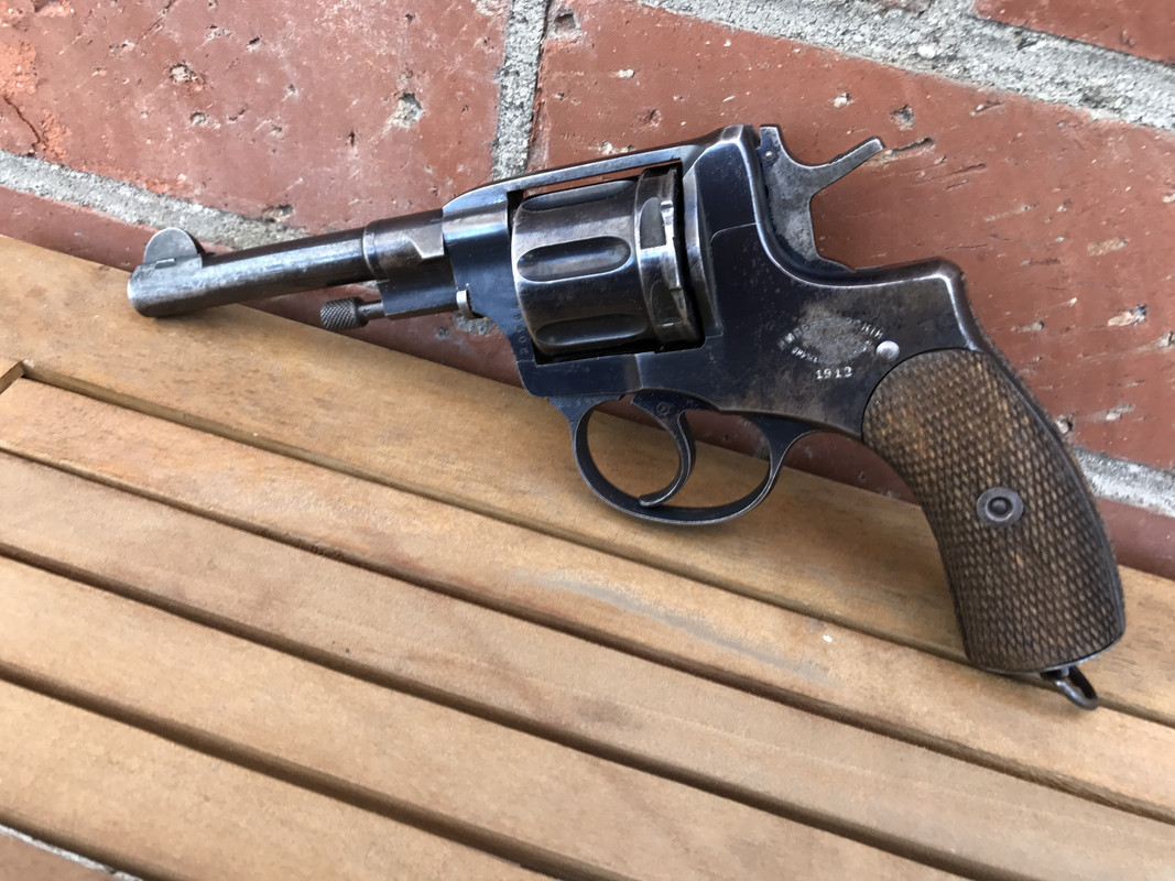 1912 single action Nagant original finish | Gunboards Forums