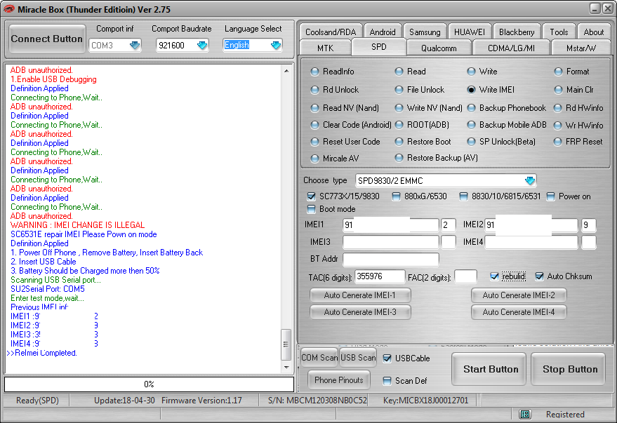 none su2serial port win7