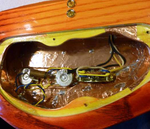 Shielding Tape Guitar Copper Tape Conductive Guitar Self Adhesive Adhesive Electric Conductive Soldering, Size: 400x5cm
