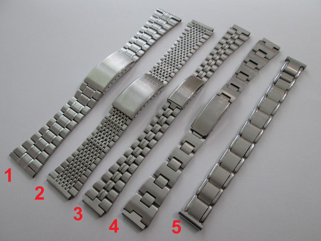 FS Lot 5x Men's and Ladies Stainless Steel Bracelets | The Watch Site